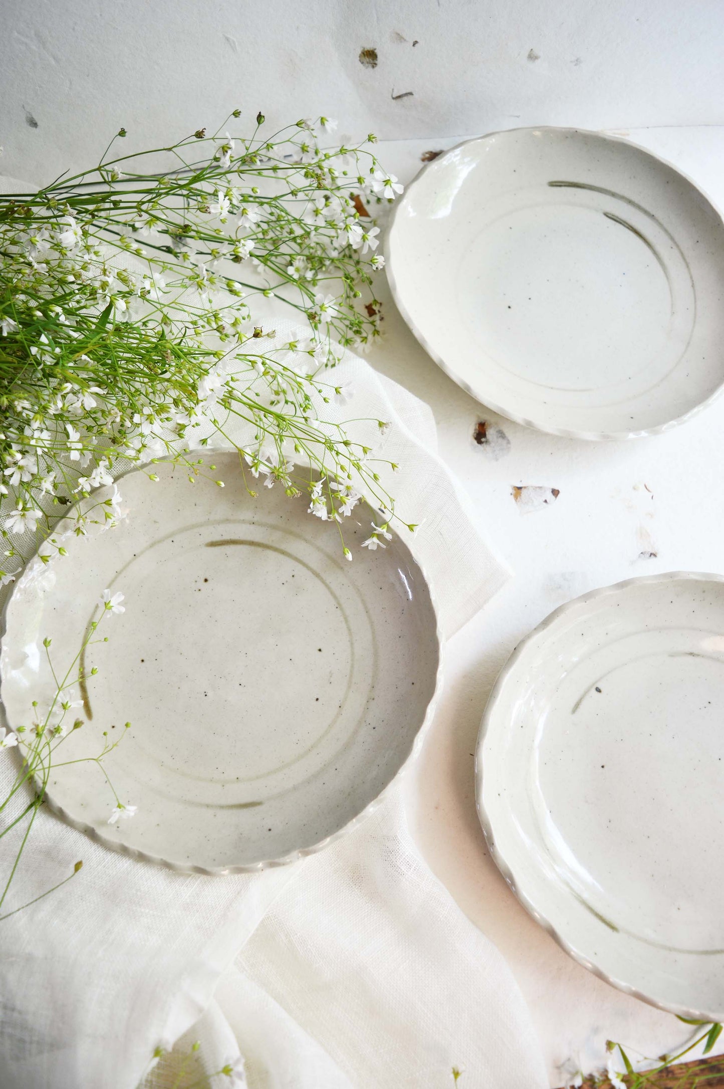 French Vanilla Bean- Dinner Plate