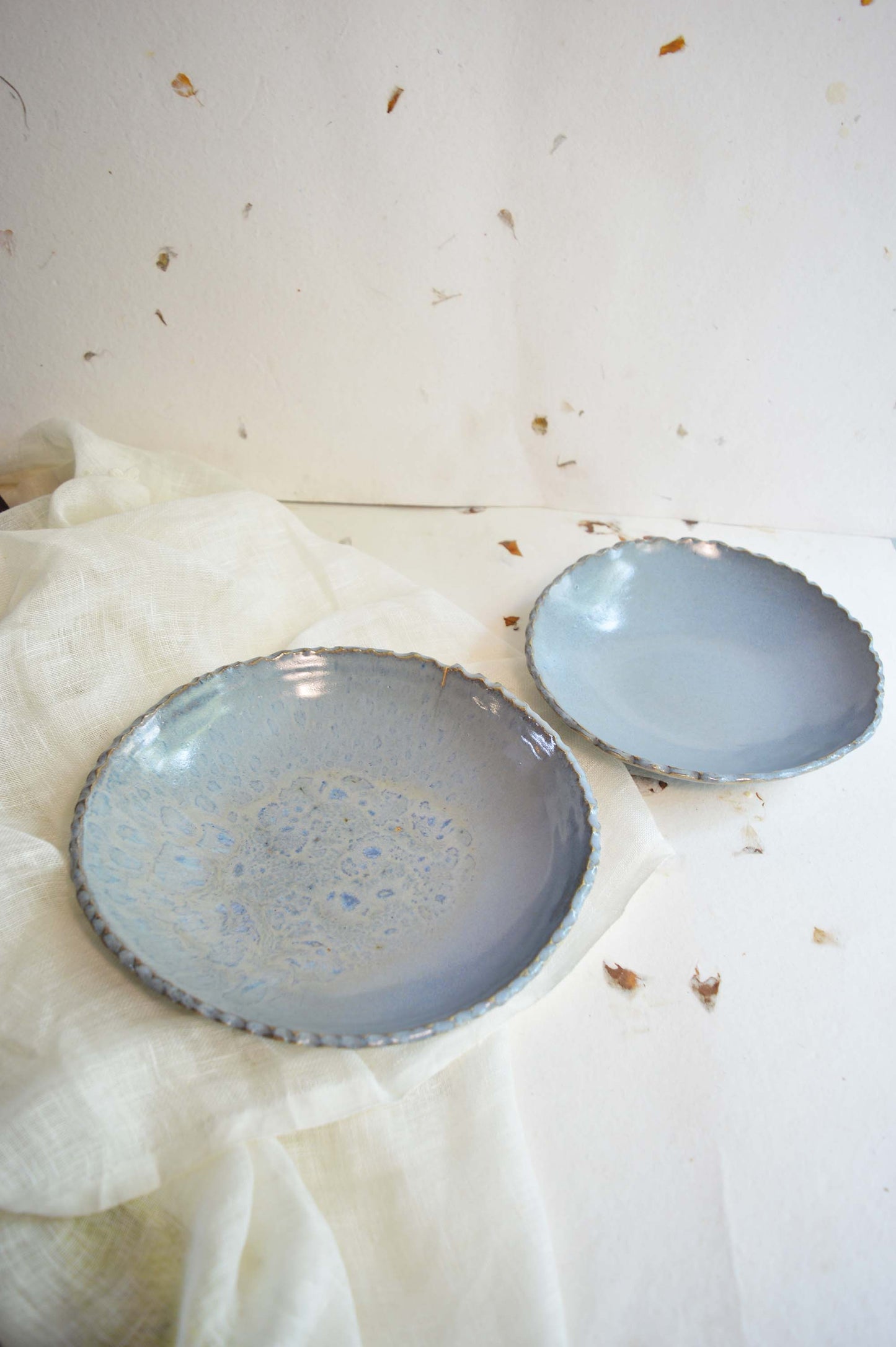 Slate Blue- Dinner Bowl Plate