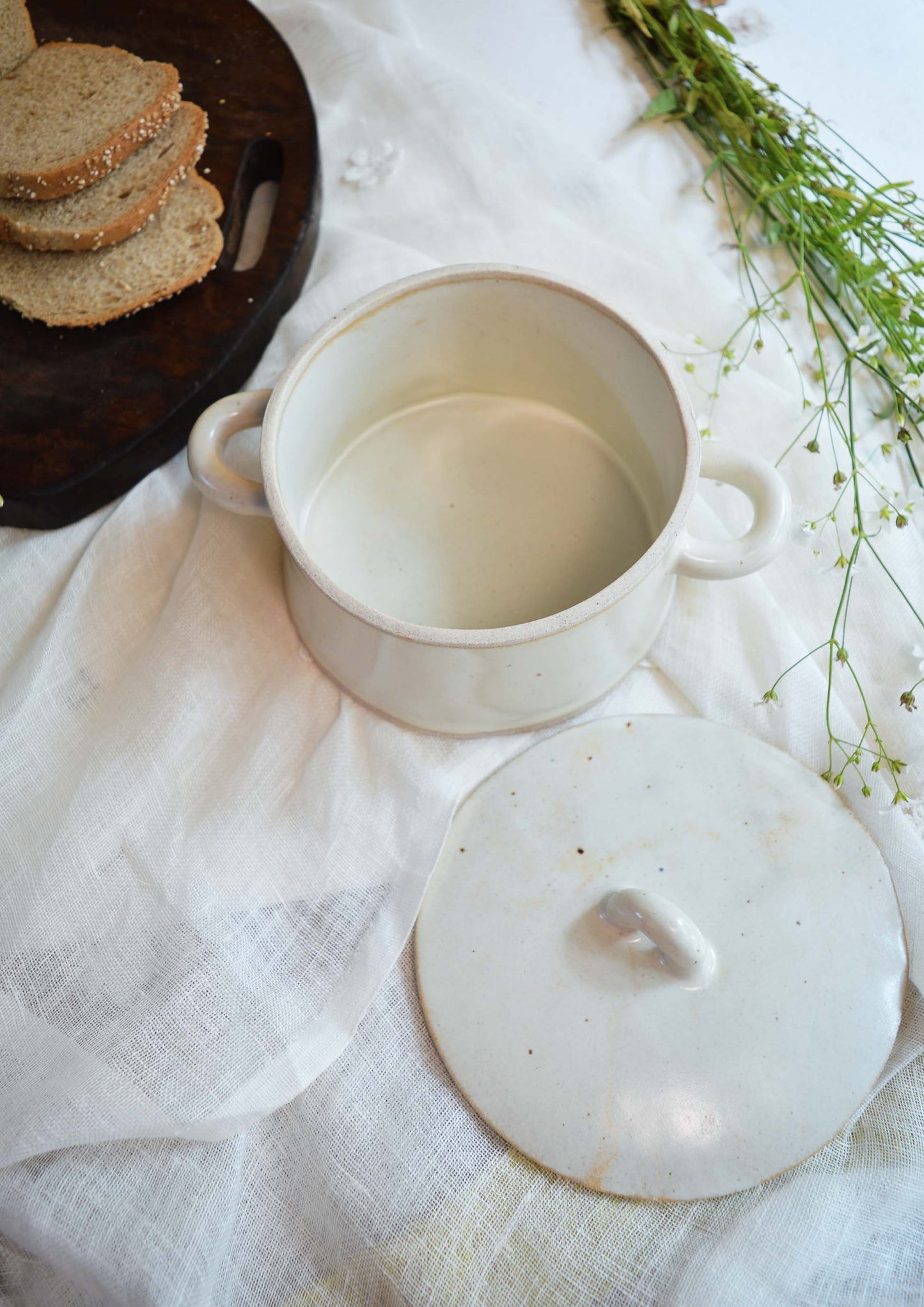 Casserole- Cream White