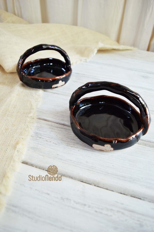 CERAMIC BASKETS- TENMOKU