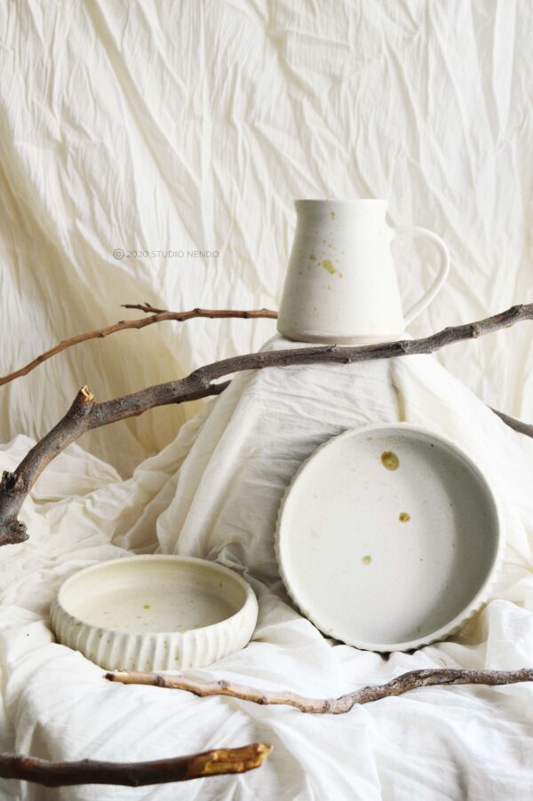 FLUTED BREAKFAST BOWL- OATMEAL
