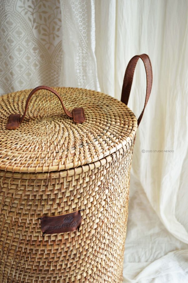 Cane Laundry Basket