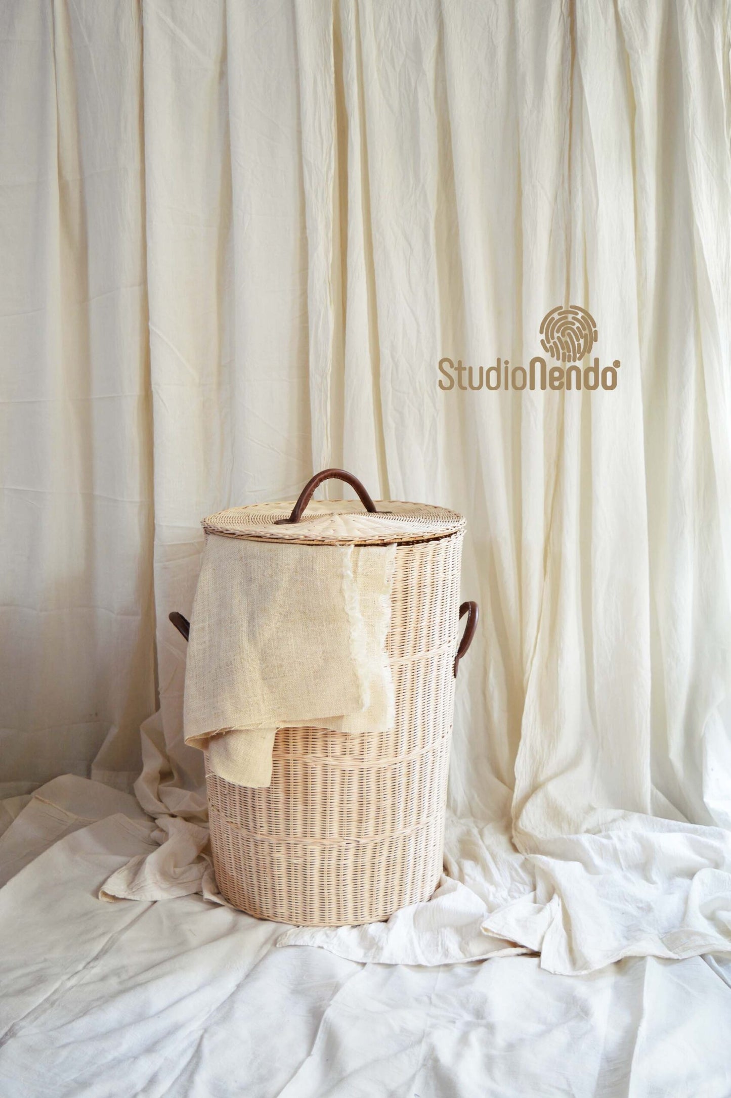 Wicker Laundry Basket- Extra Large