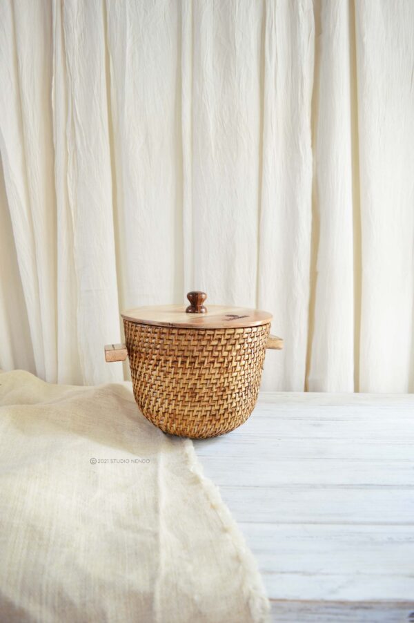 Lidded Storage Basket