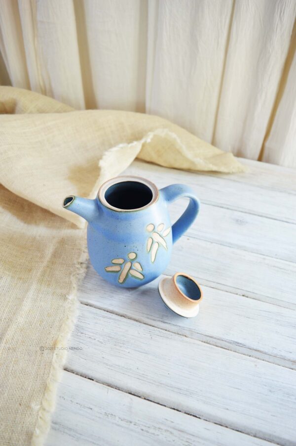 TEAPOT- MATT BLUE