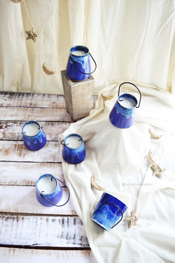 CERAMIC CANDLE LANTERN
