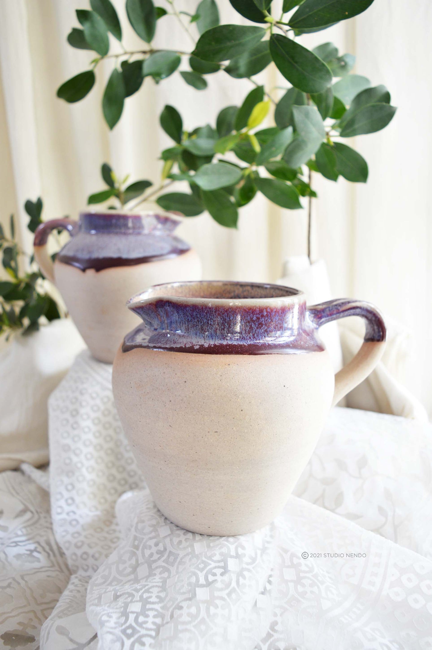 JUG- 1 LITRE- RUBY