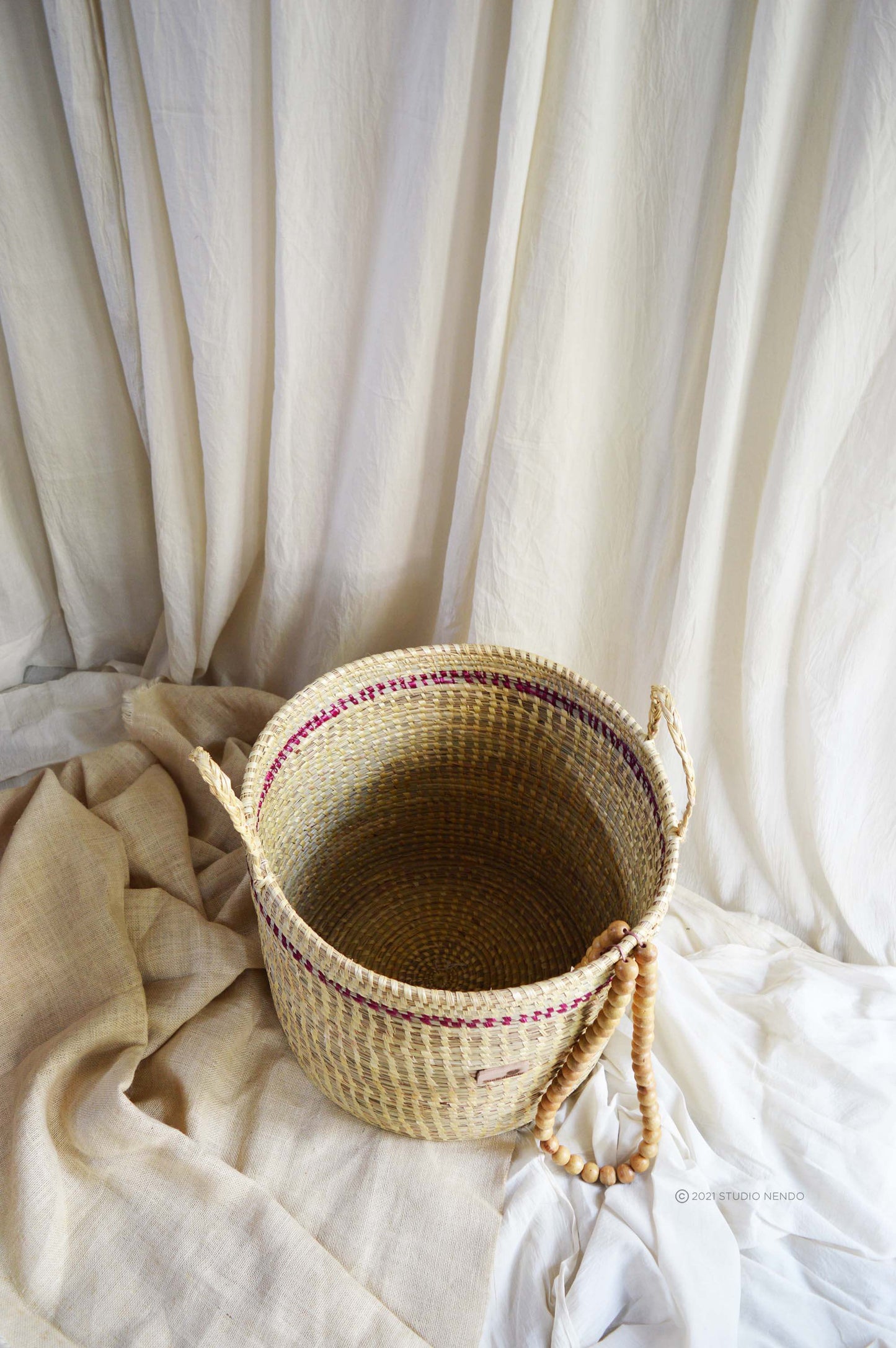 Moonj Grass Laundry Basket