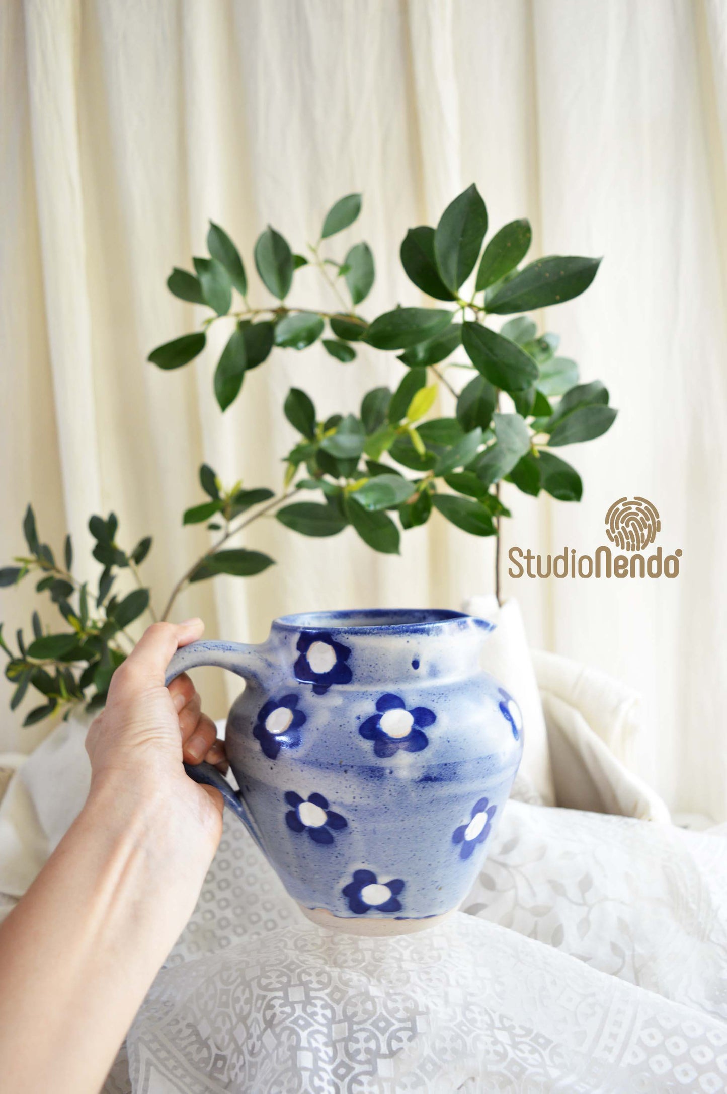 JUG- 1 LITRE- POLKA