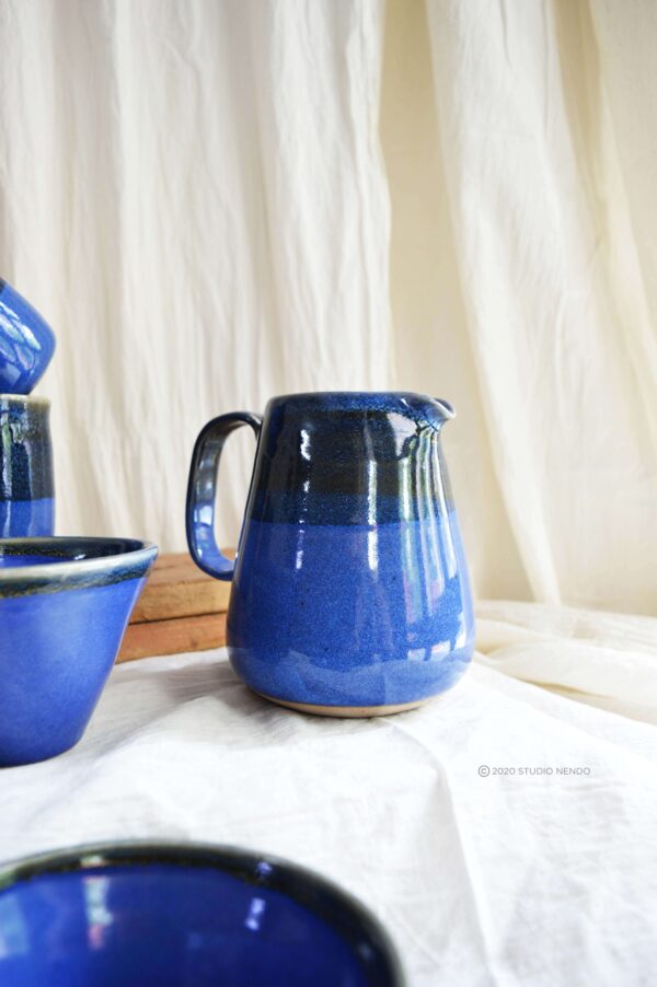COFFEE/CHAI/MOJITO AND SNACKS FOR 4- HYGGE SET- BLUE/AMBER