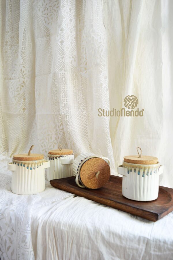 FLUTED JARS- CANDY MELT