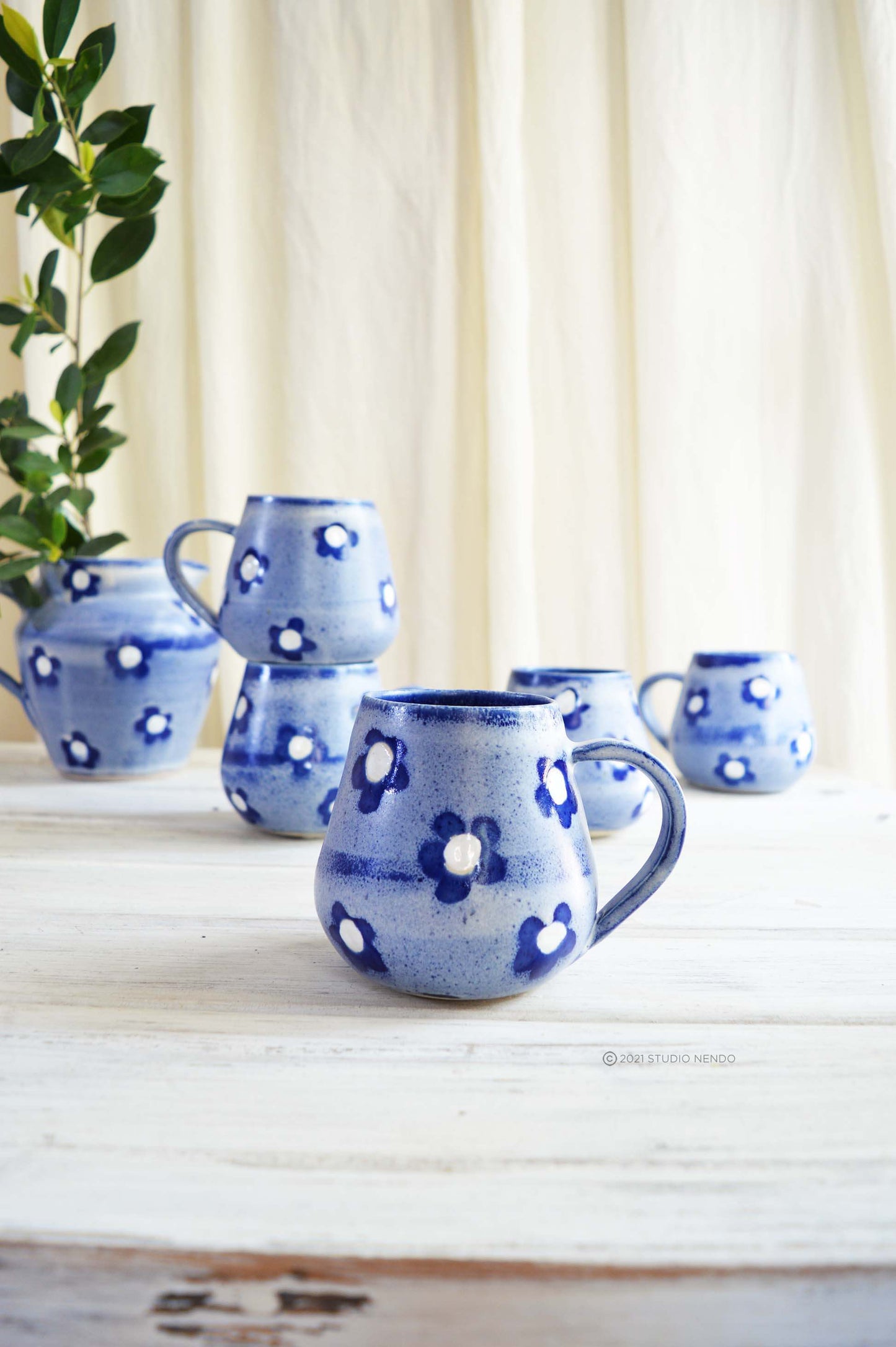 BELLY MUG- POLKA