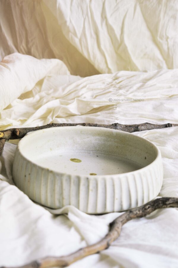 FLUTED BREAKFAST BOWL- OATMEAL