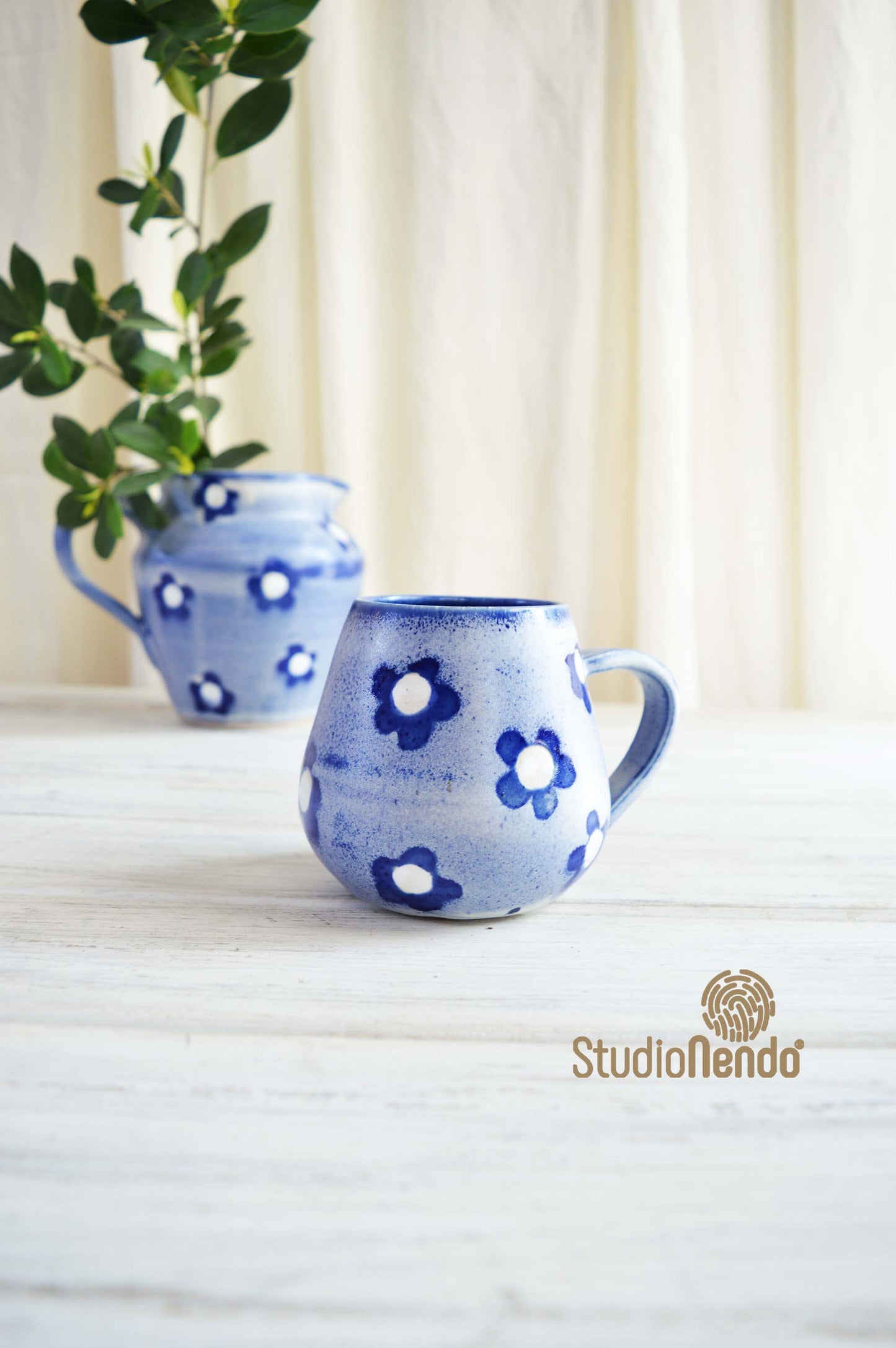 BELLY MUG- POLKA