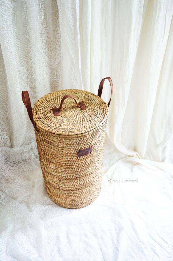 Cane Laundry Basket