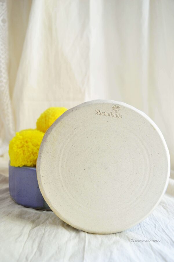 FACETED SERVING BOWLS- HALF N HALF