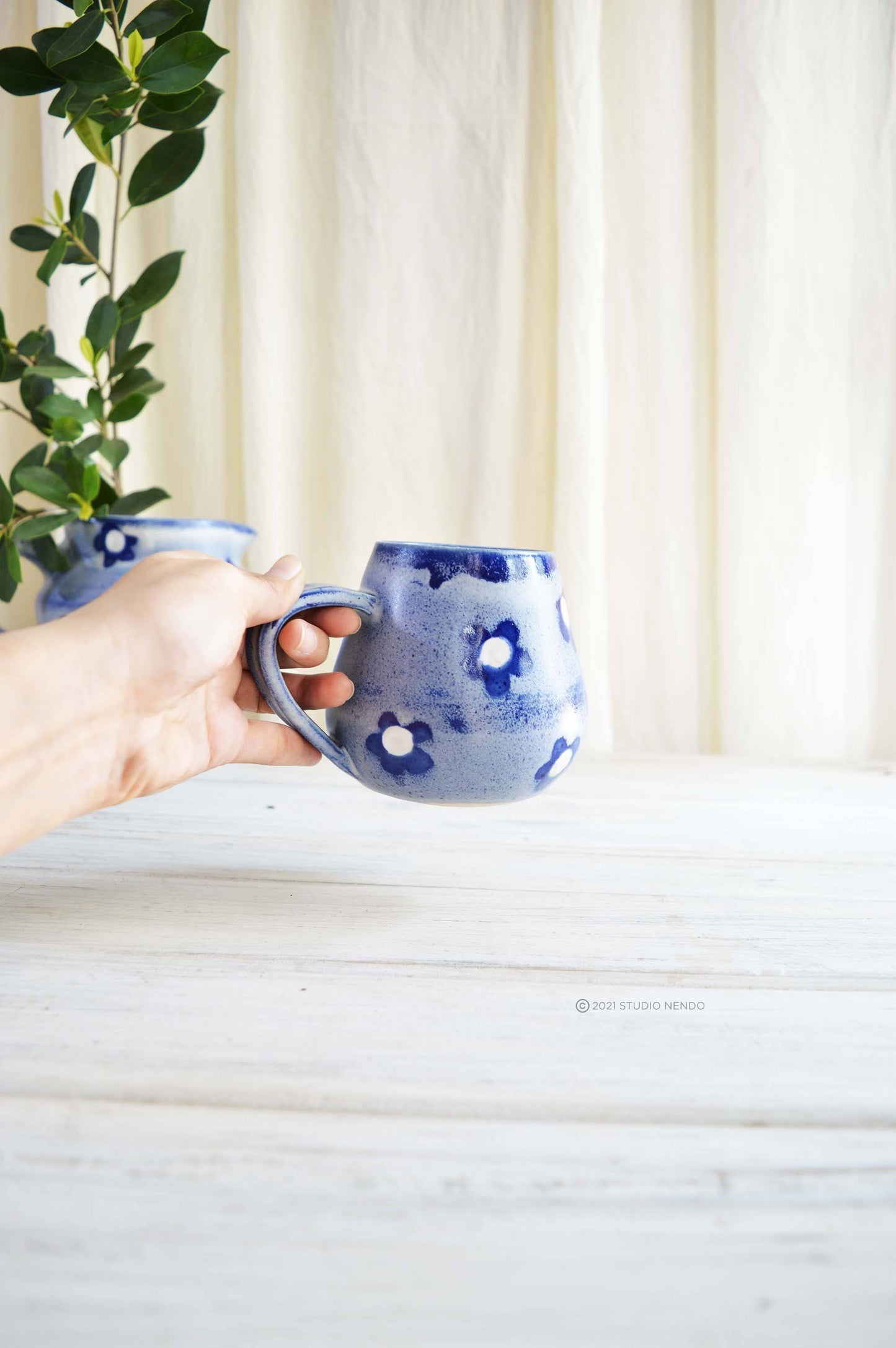 BELLY MUG- POLKA