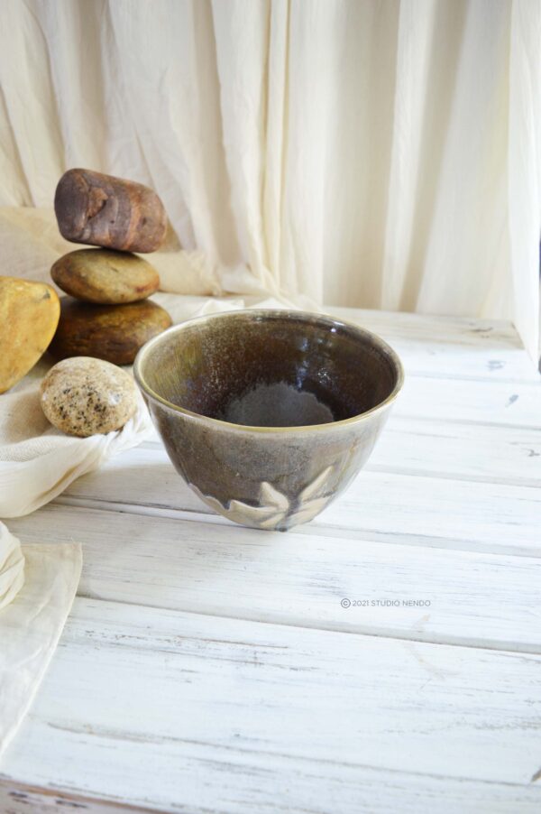 DEEP SERVING BOWL- LARGE- LAVA- SECONDS