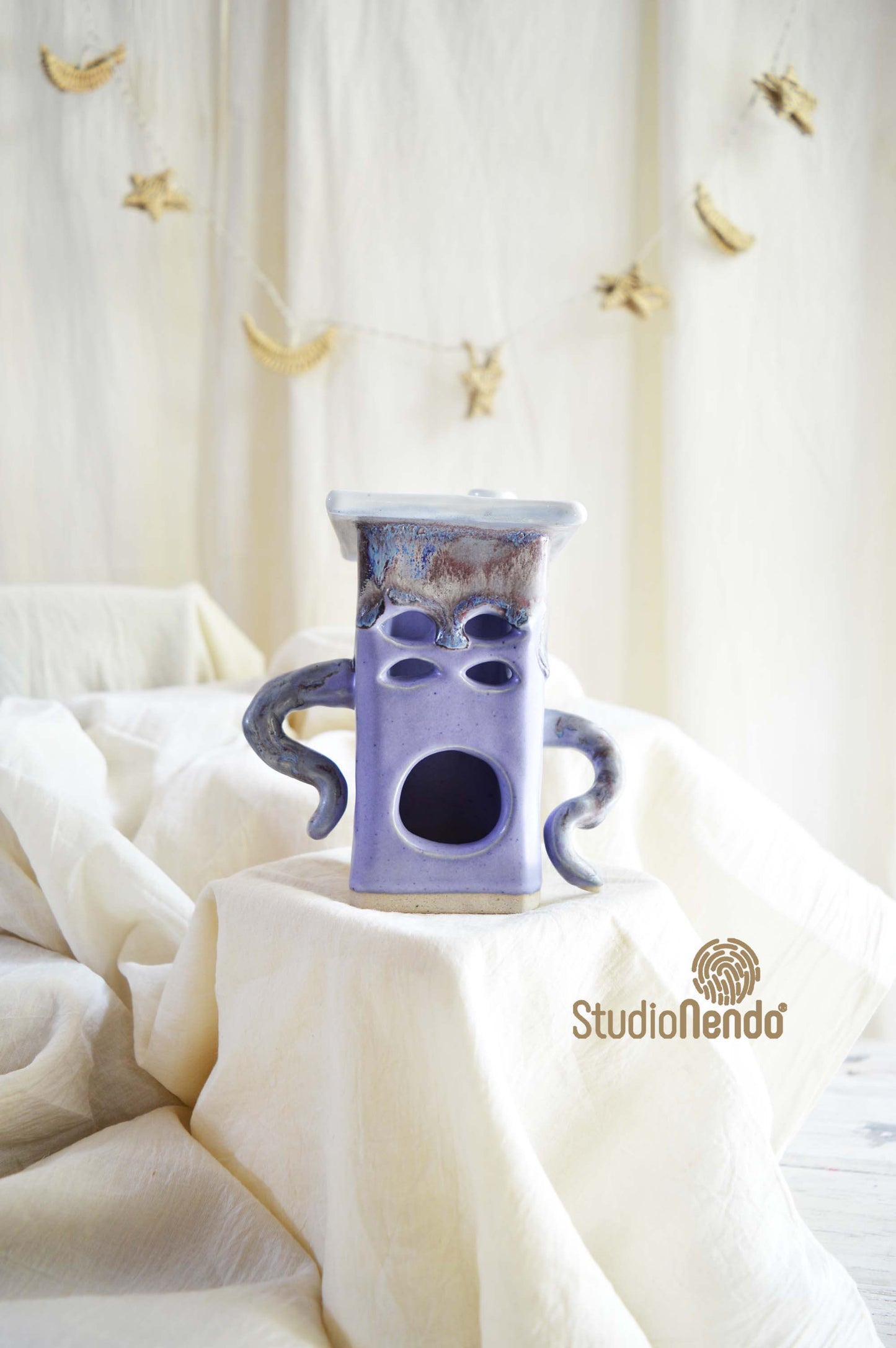 "THEO"- MONSTER TEALIGHT HOUSE