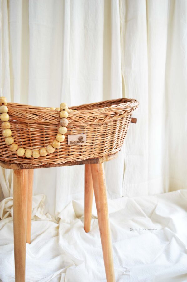 Willow Standing Laundry Basket