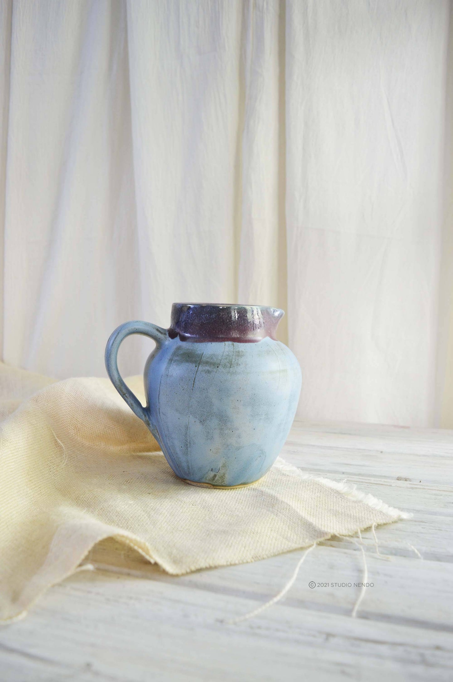BIG JUG- 1.5 LITRES- MATT BLUE RUBY LIP