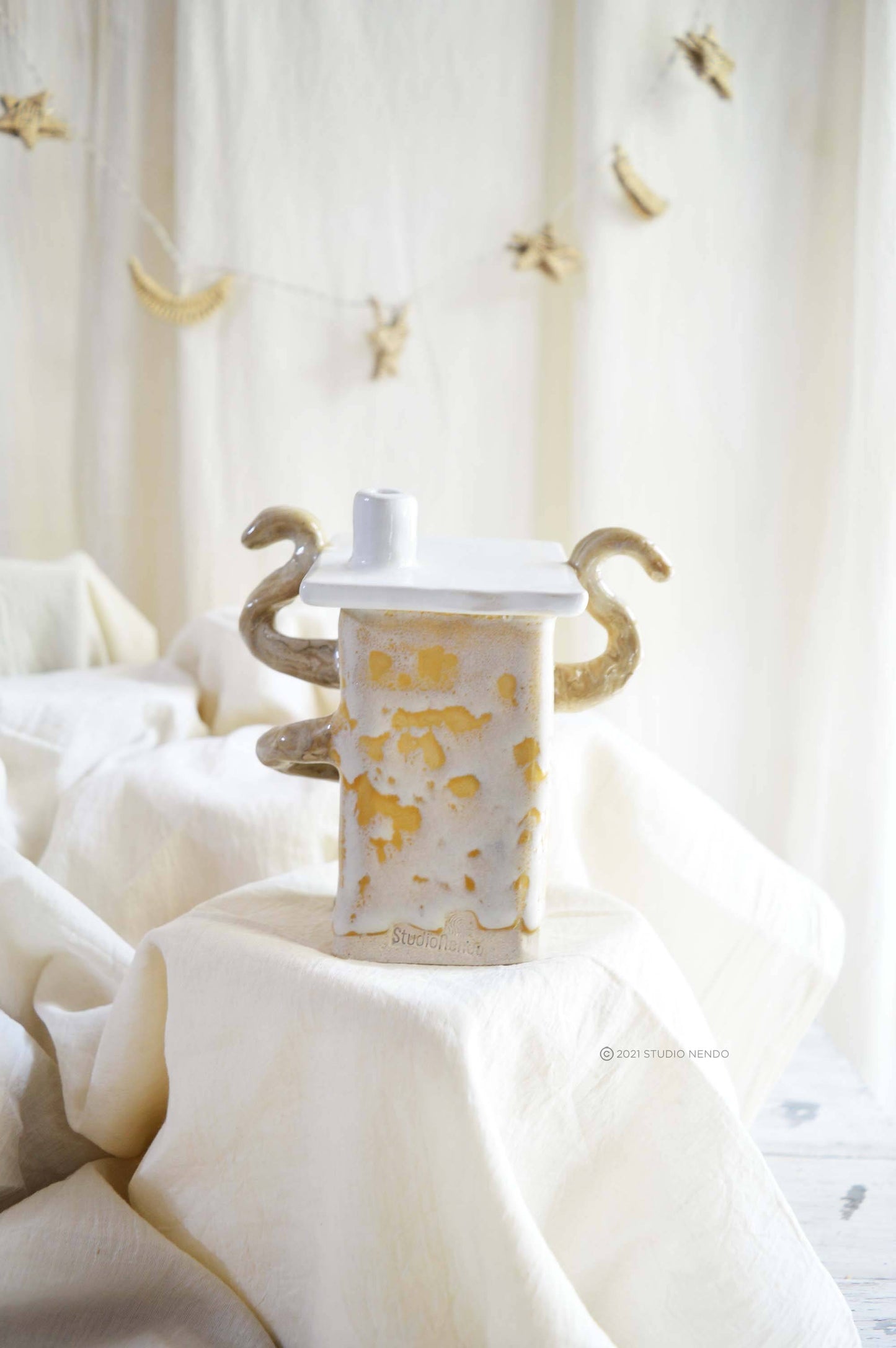 "MEDUSA"- MONSTER TEALIGHT HOUSE