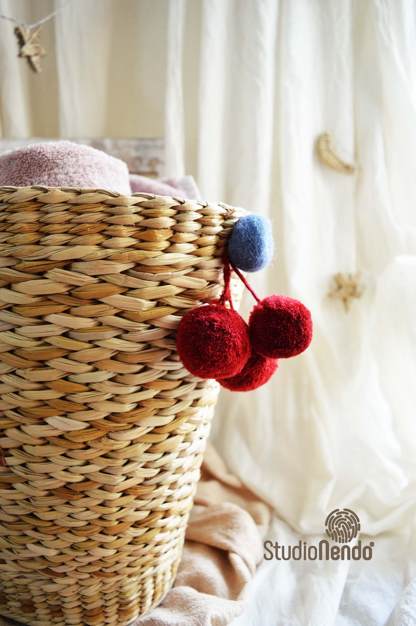 Sea Grass Towel Storage Basket