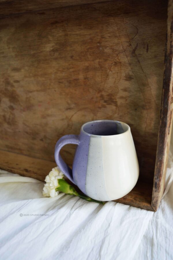 BELLY MUG- HALF N HALF