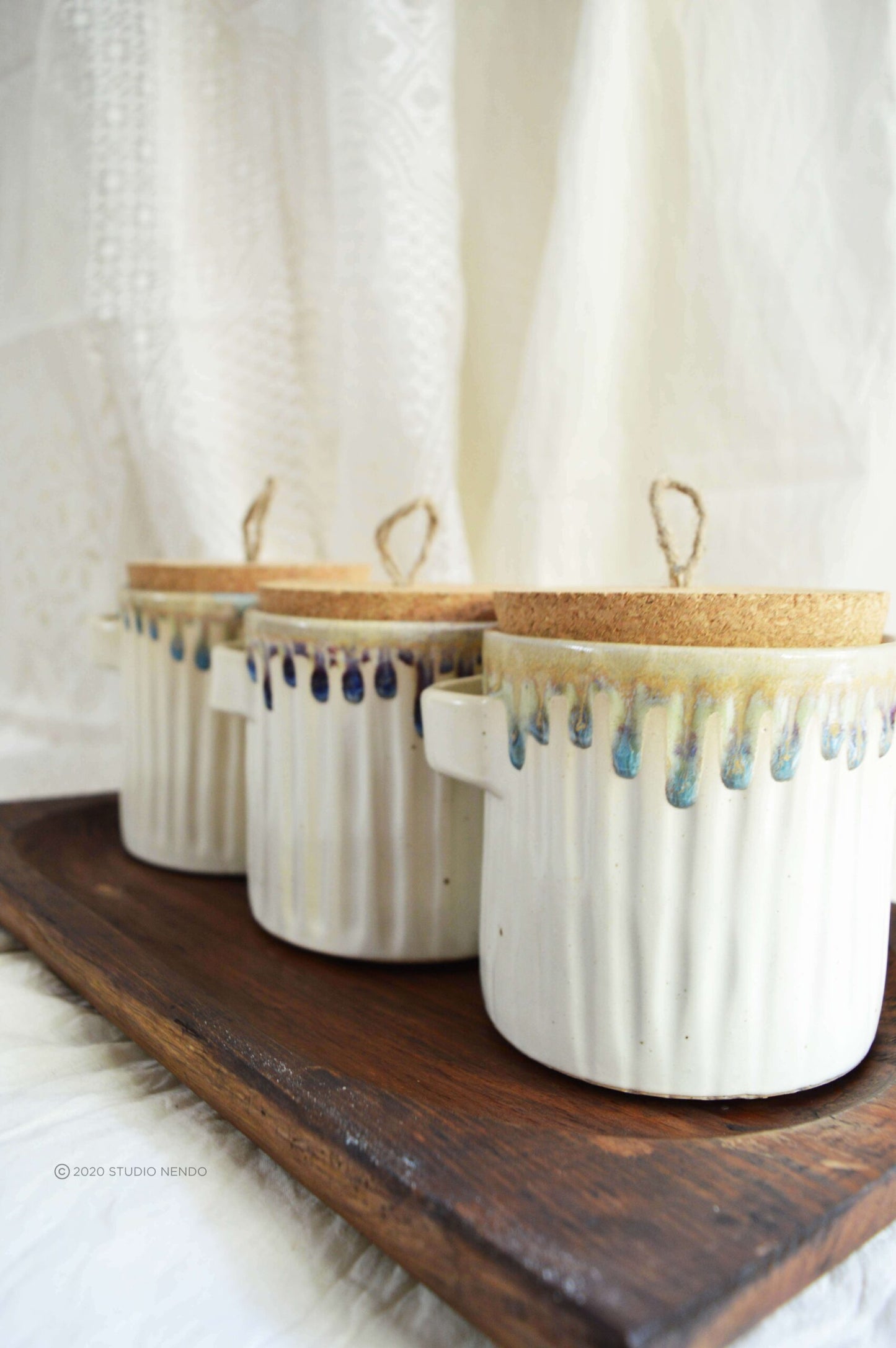 FLUTED JARS- CANDY MELT