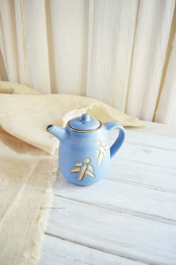 TEAPOT- MATT BLUE