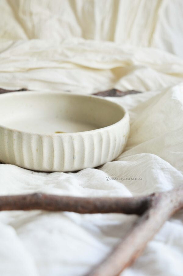 FLUTED BREAKFAST BOWL- OATMEAL