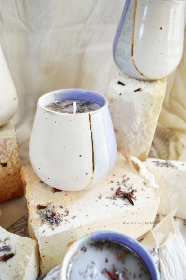 GILDED HALF N HALF- CERAMIC
