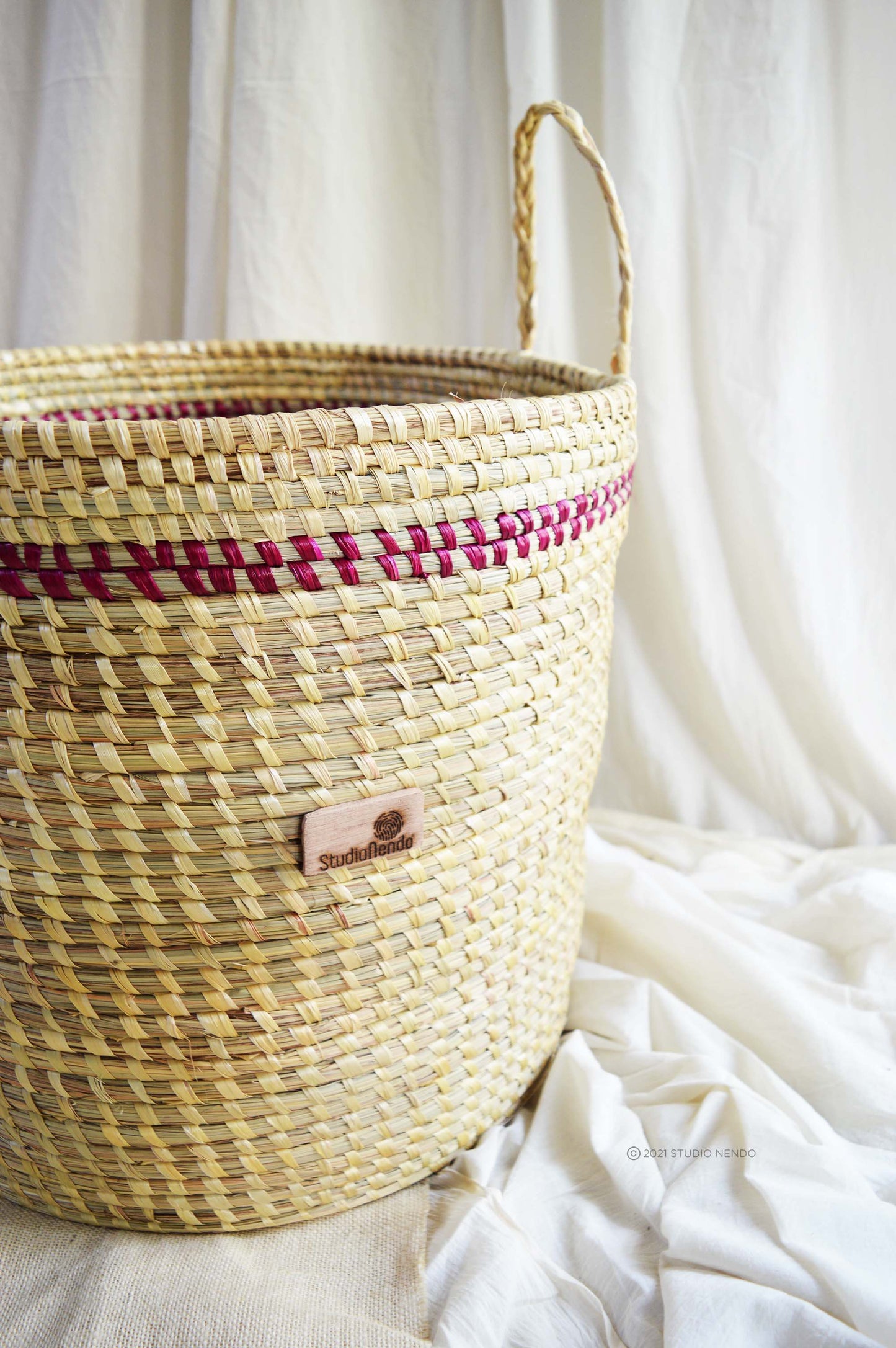 Moonj Grass Laundry Basket
