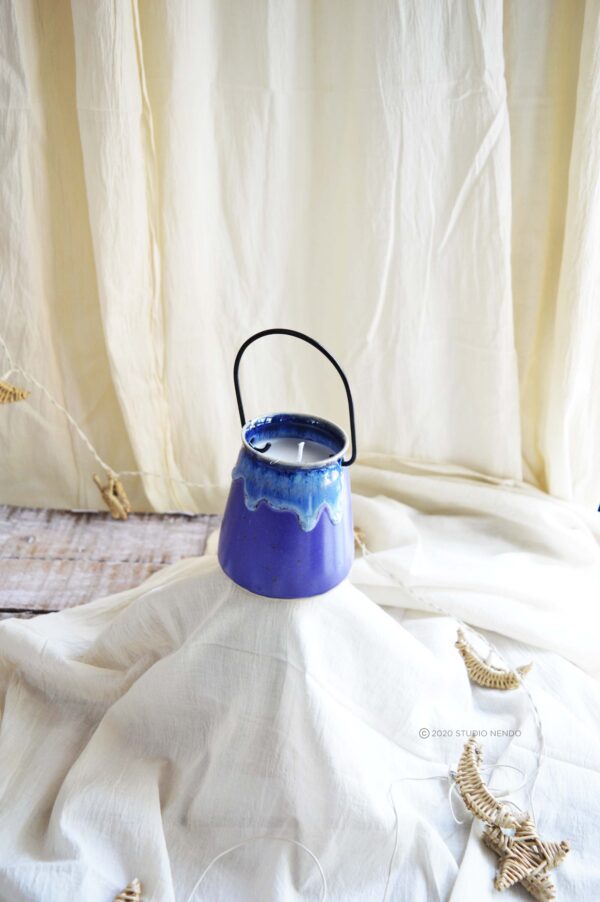 CERAMIC CANDLE LANTERN