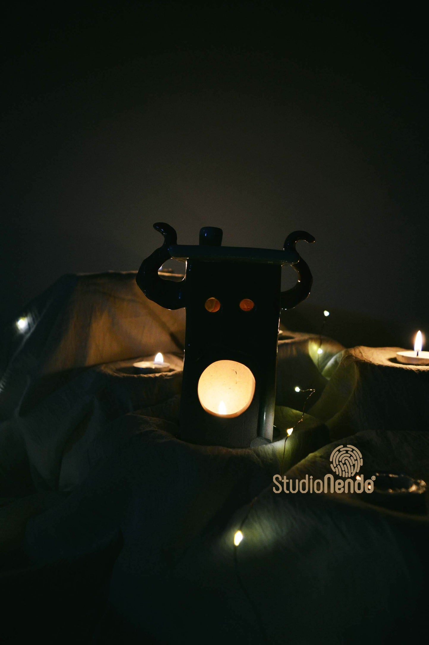 "YETI"- MONSTER TEALIGHT HOUSE