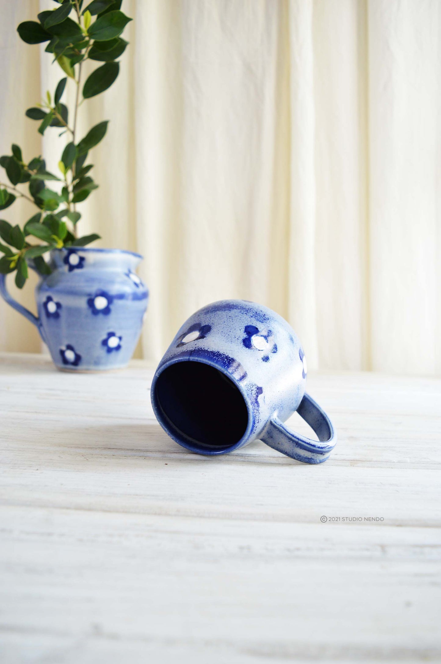 BELLY MUG- POLKA