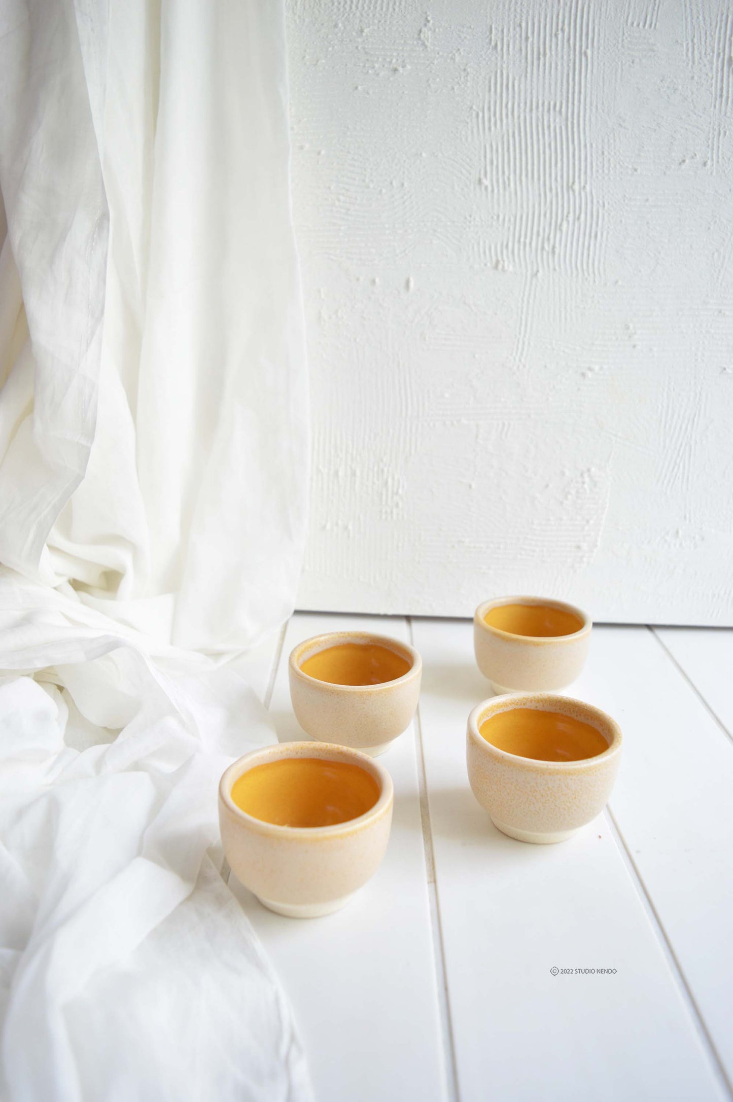 ESPRESSO CUP- Set of 4- Sunshine Yellow