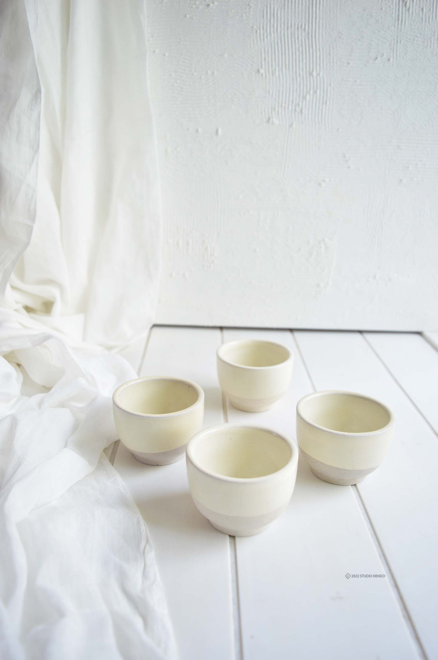 ESPRESSO CUP- Set of 4- Cream