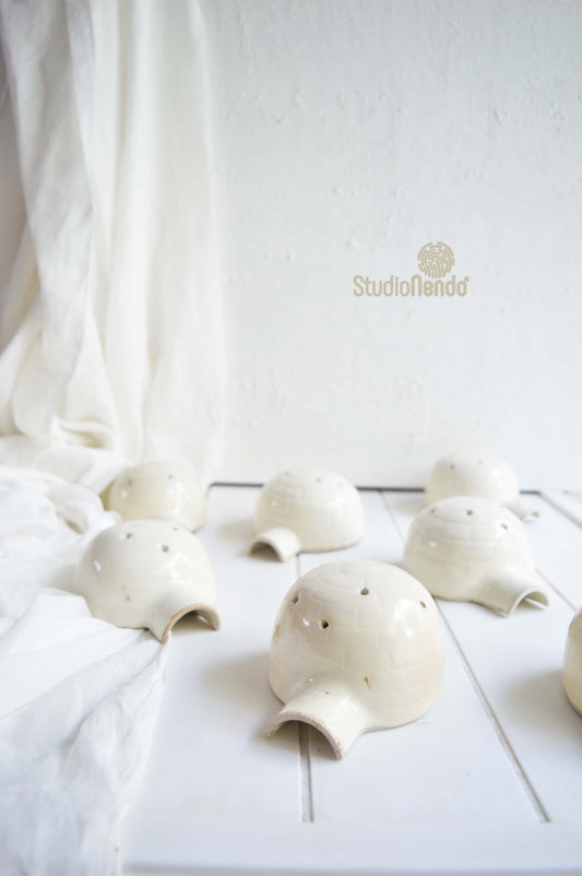 IGLOO- Sculptural Tealight Houses/ Smoke Boxes