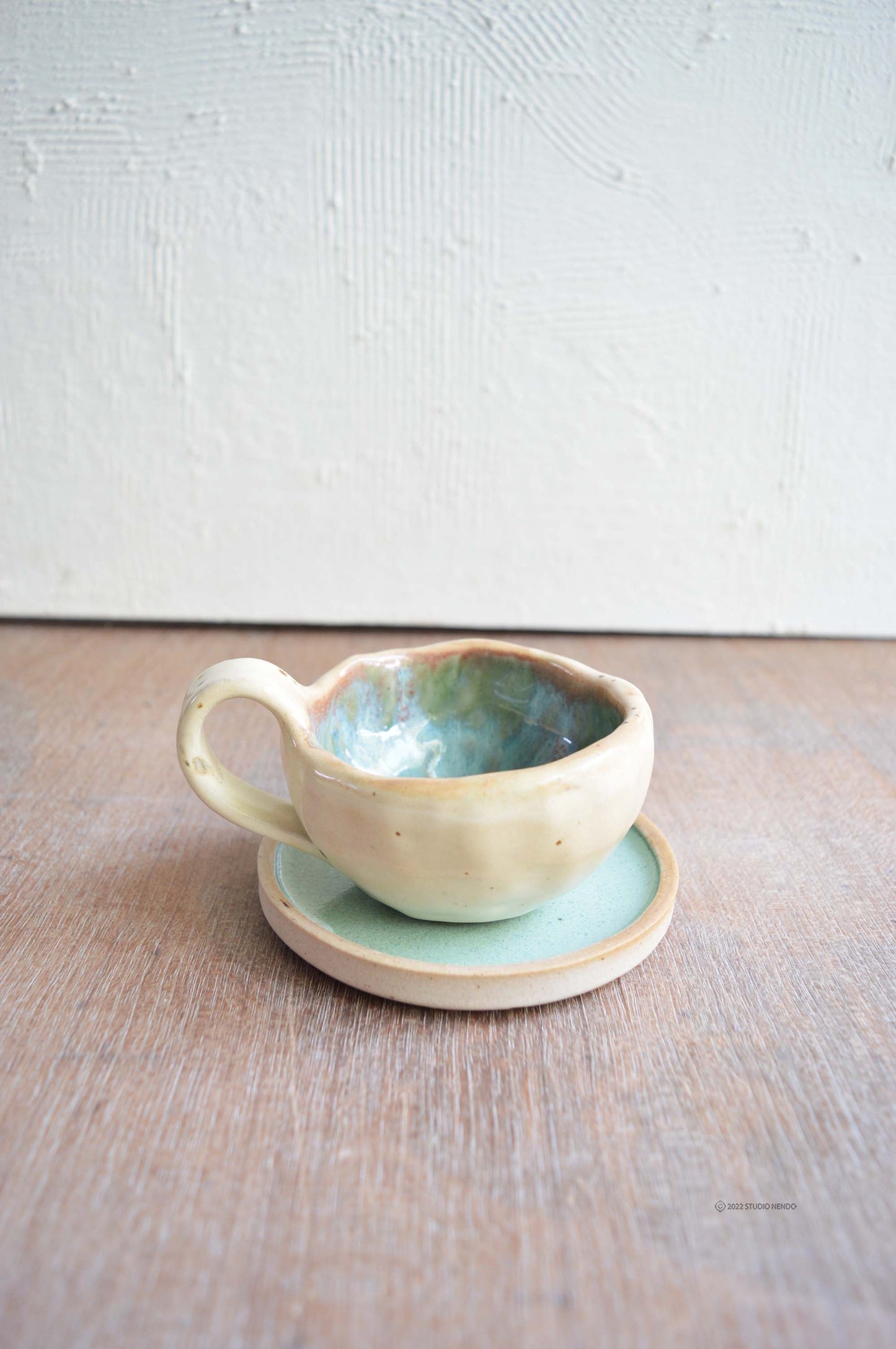 Pinch Cup and Saucer- Set of 2