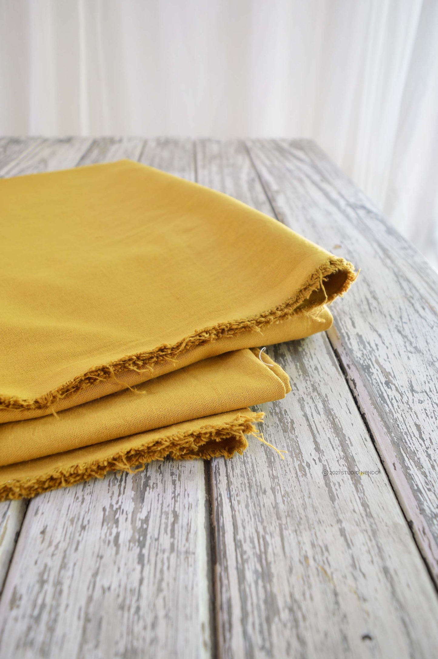 Linen Table Cloth- Mustard