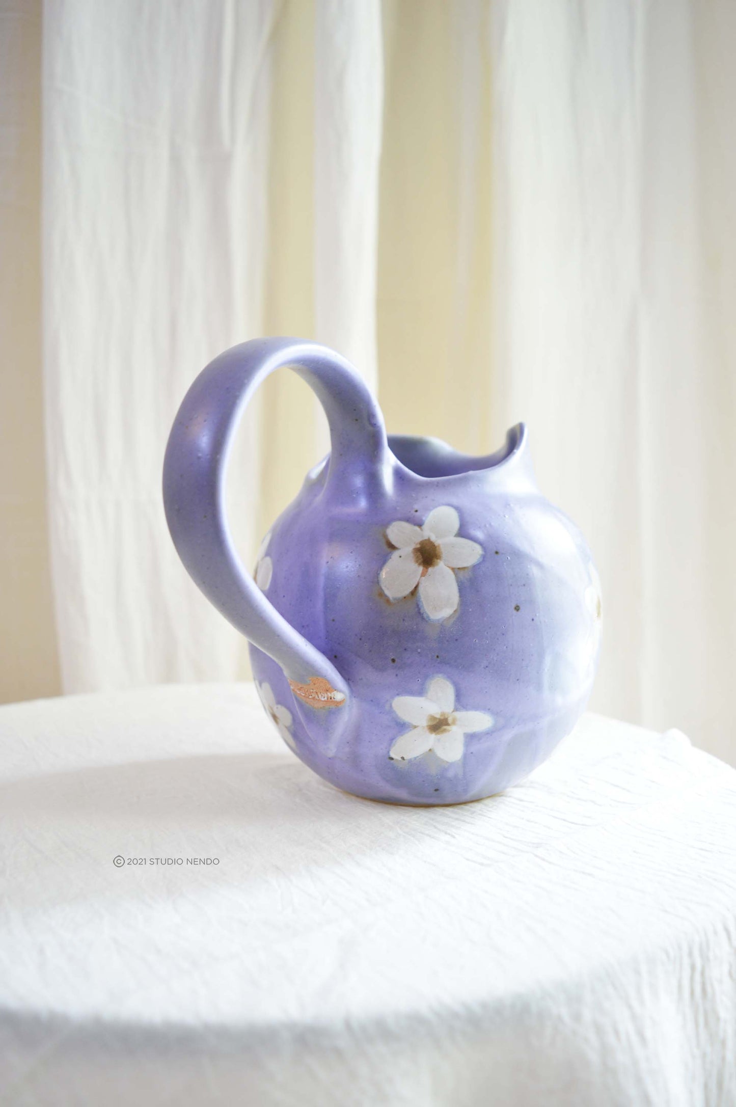 BELLY JUG- 1.2 LITRES- DAISY LILAC