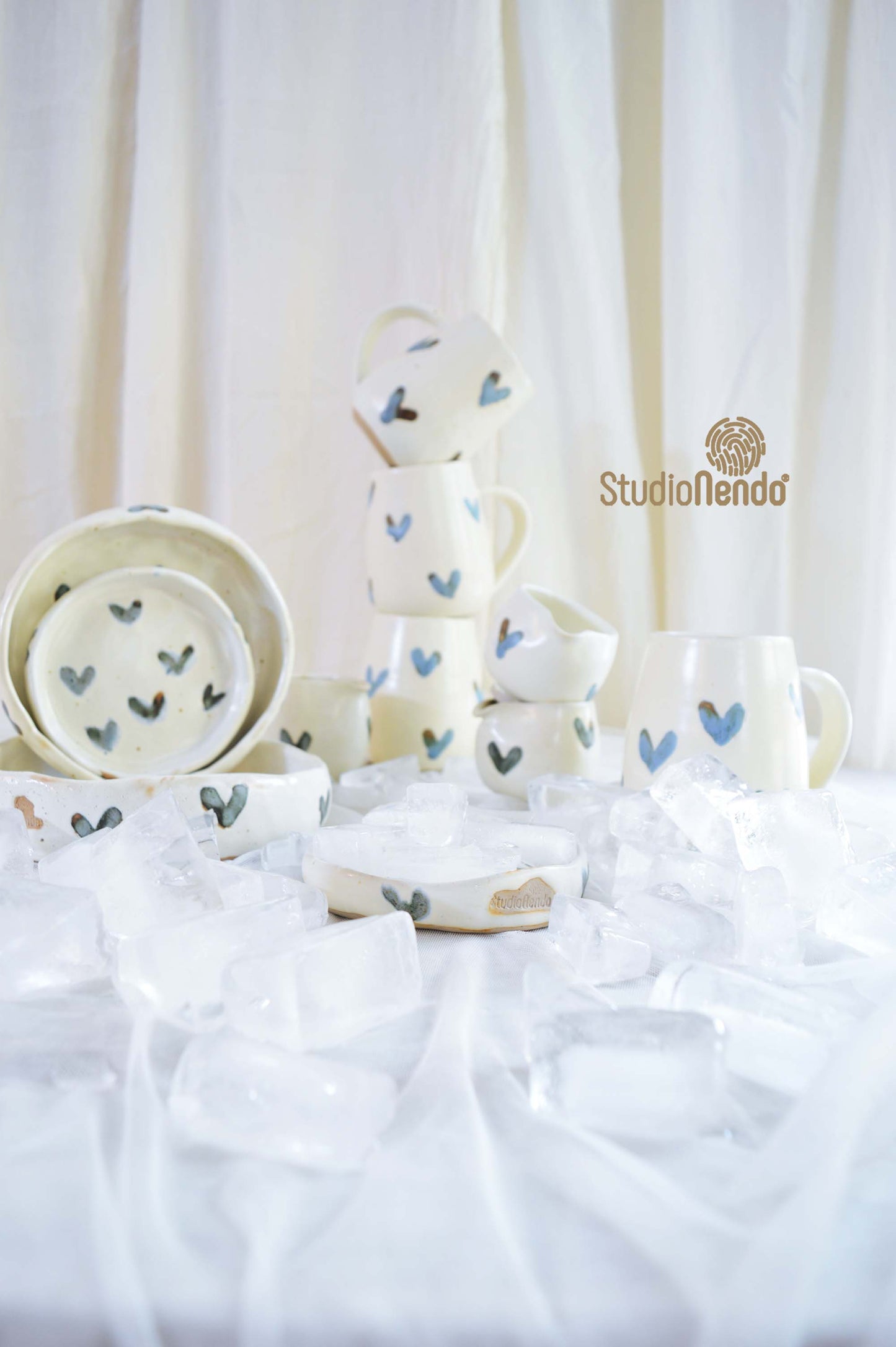 Belly Mug- Frozen Heart