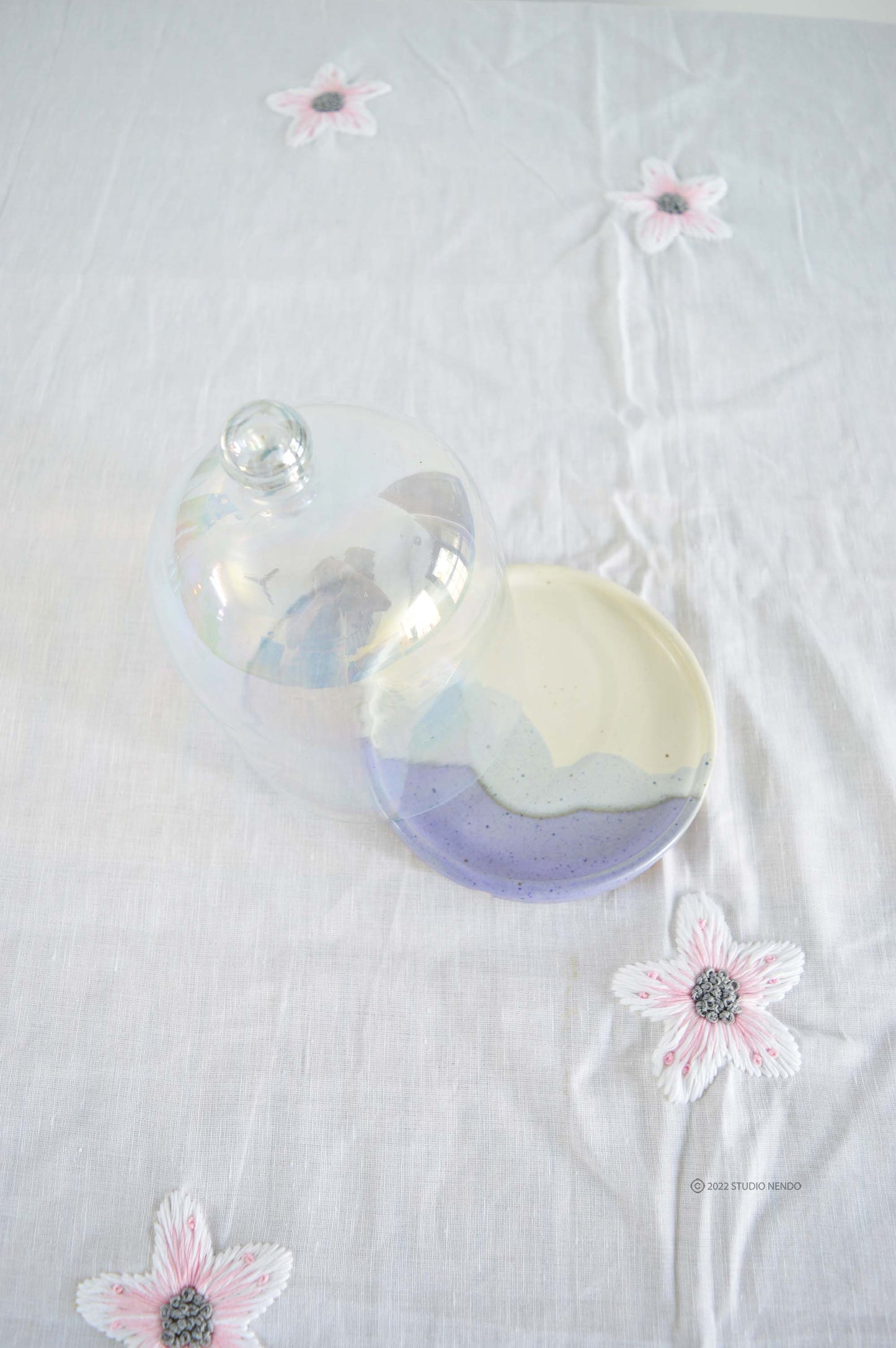 Cookie Cloche- Half n Half