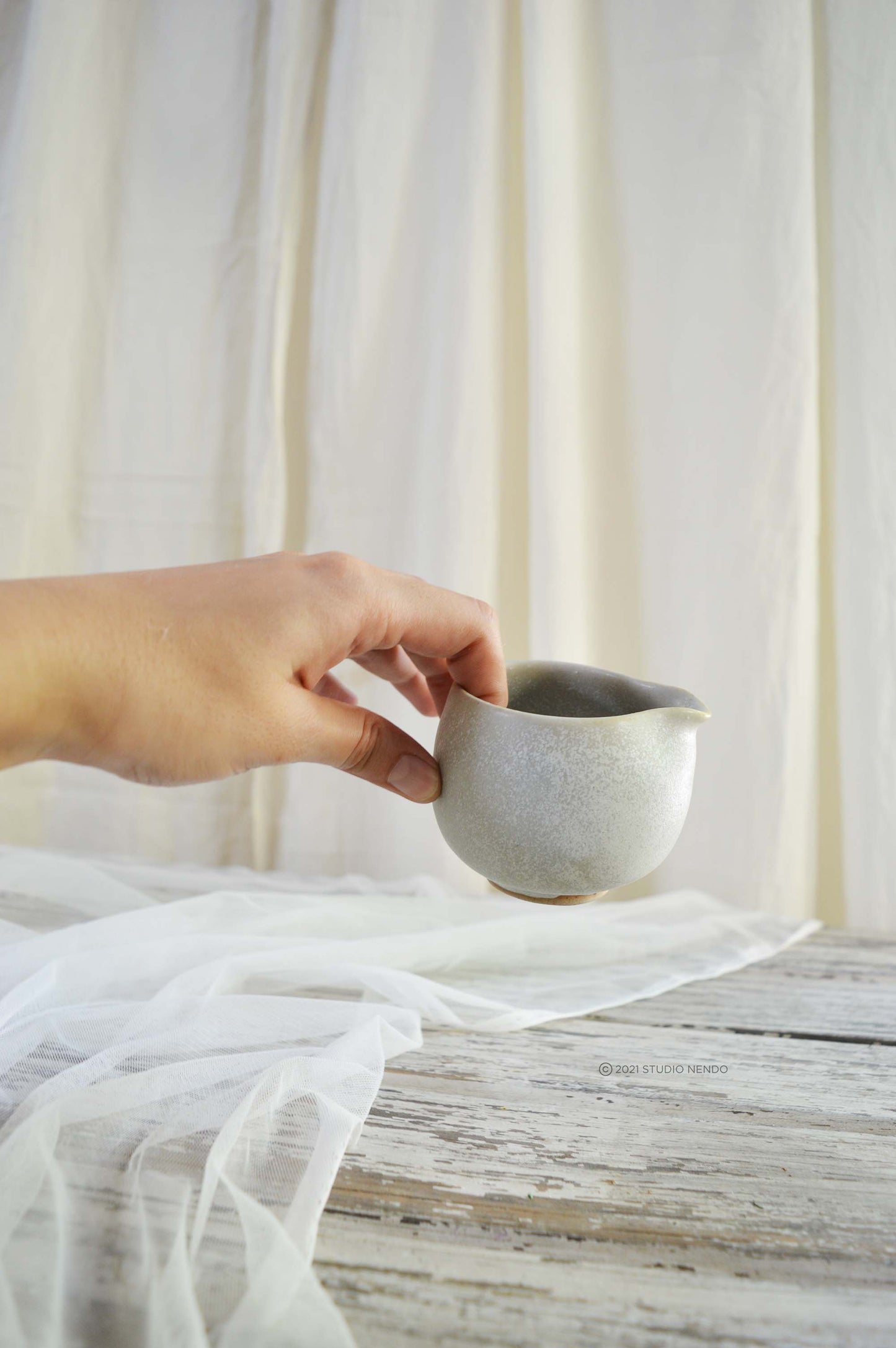 Sauce Pourer/Creamer- Oatmeal