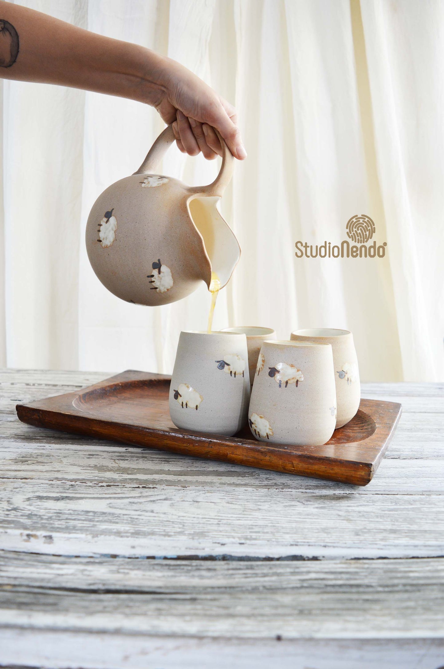 MOJITO JUG SET FOR 4- Counting Sheep