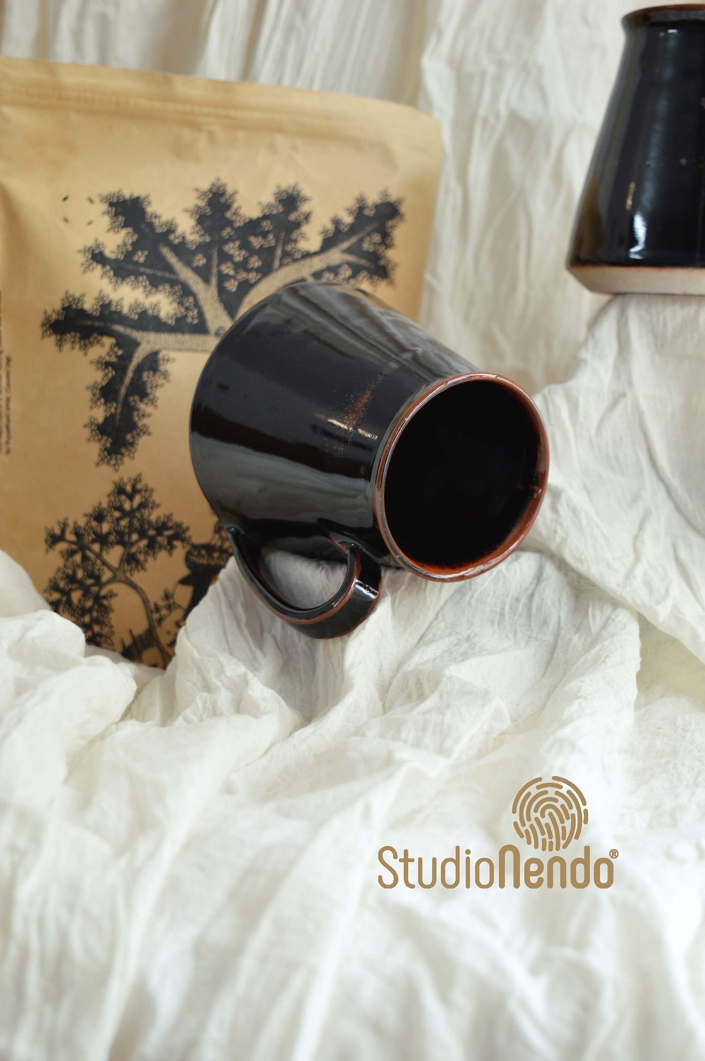 MUGS- SET OF 2- Tenmoku