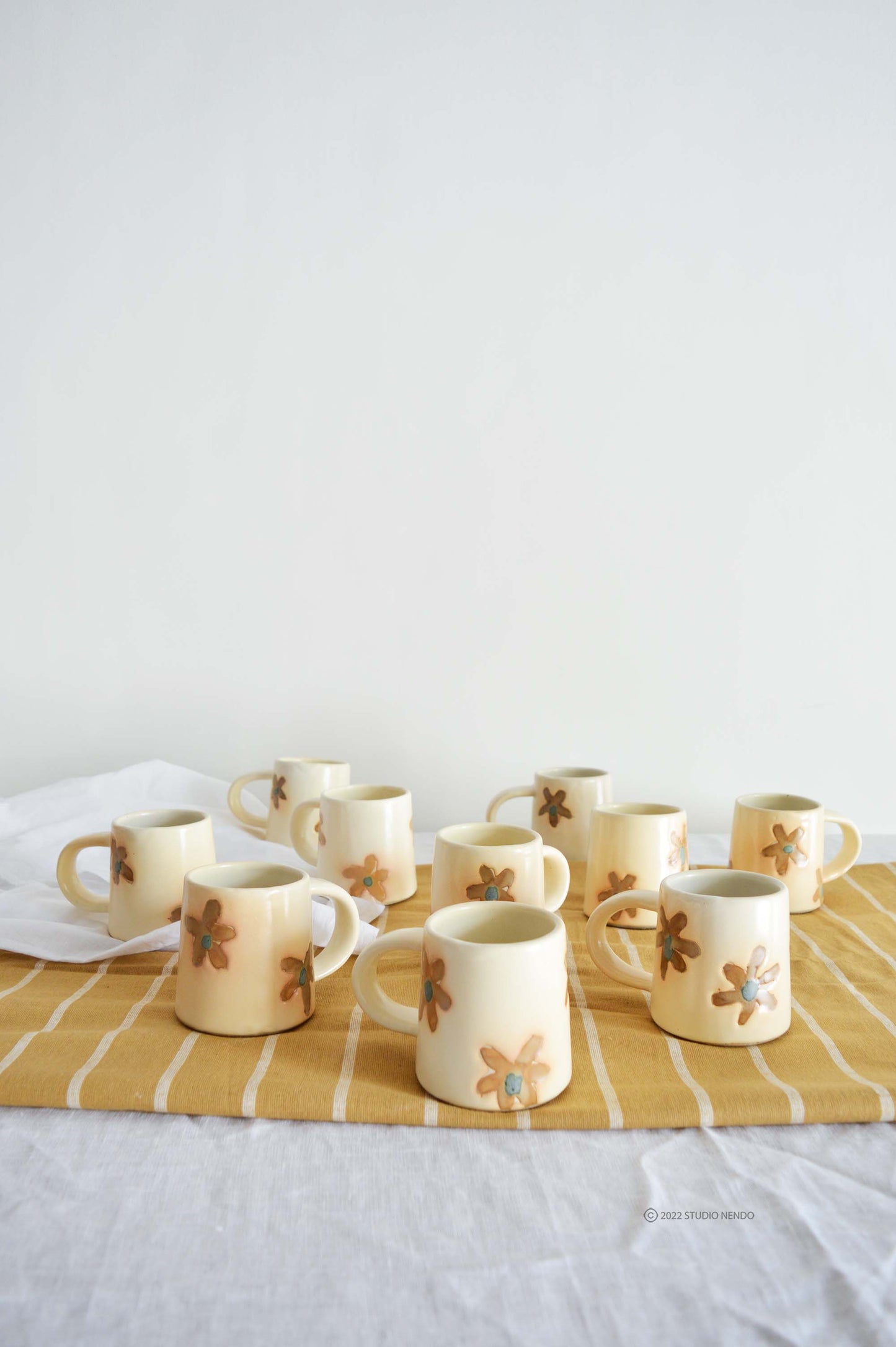 Coffe Mug- Daisy- Caramel- 250ml