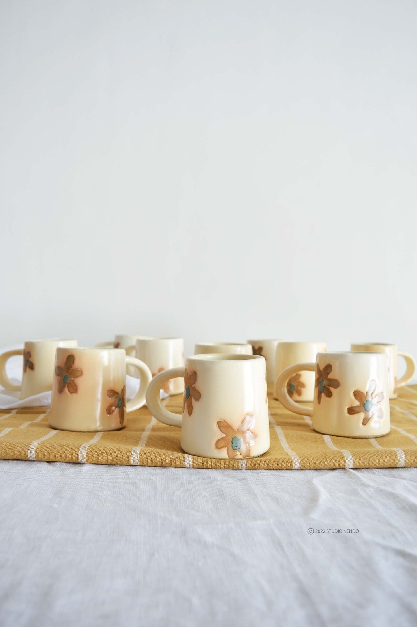 Coffe Mug- Daisy- Caramel- 250ml