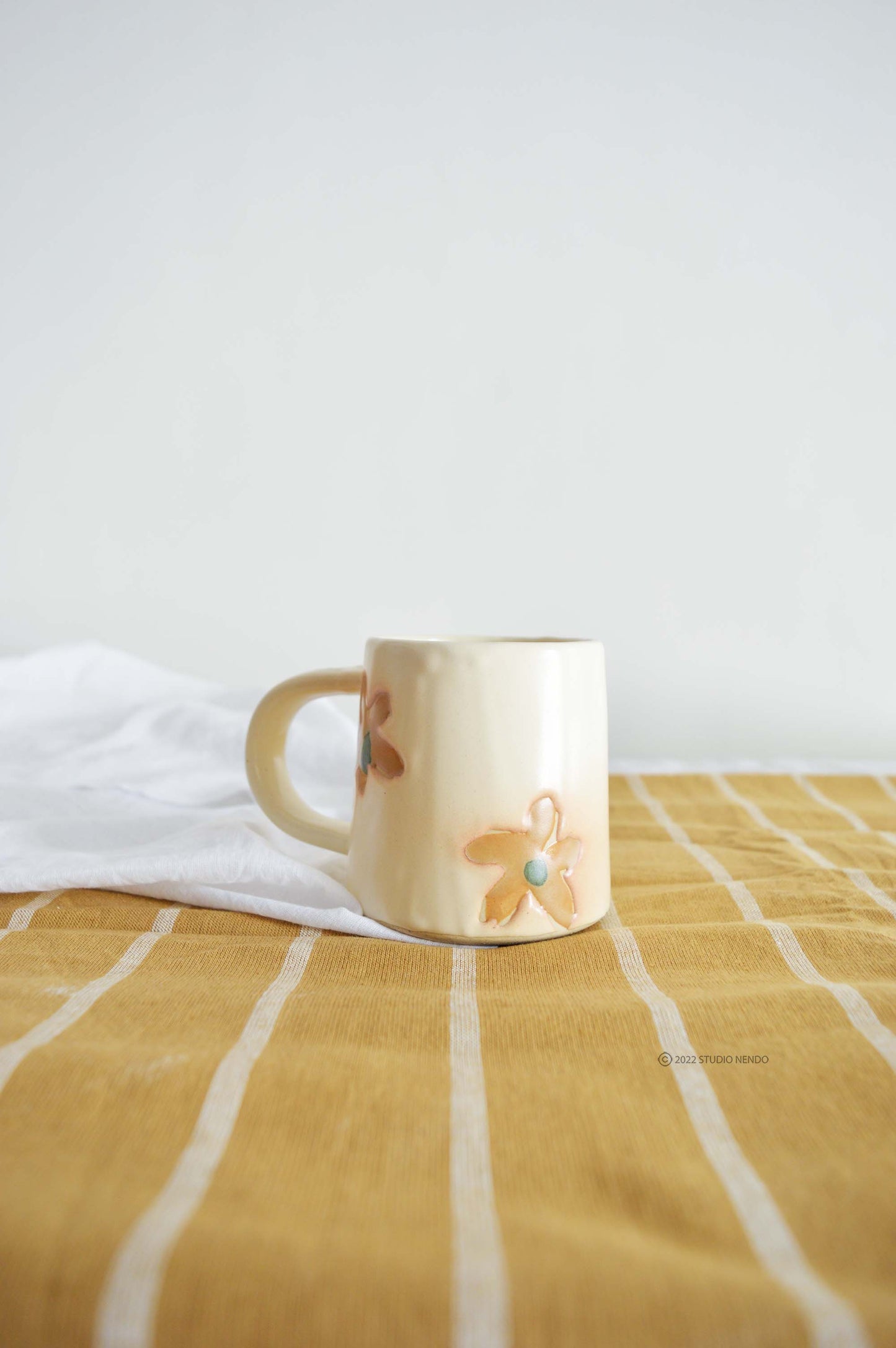Coffe Mug- Daisy- Caramel- 250ml